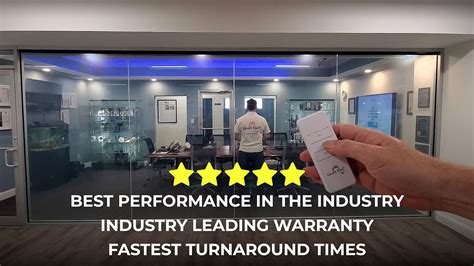 Smart Film Electric Window Tint Self Adhesive White 72 sq. ft - 50% De – Smart Film® | Smart ...