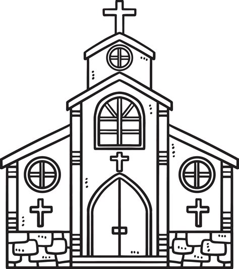 Church Coloring Pages - MIT Printable