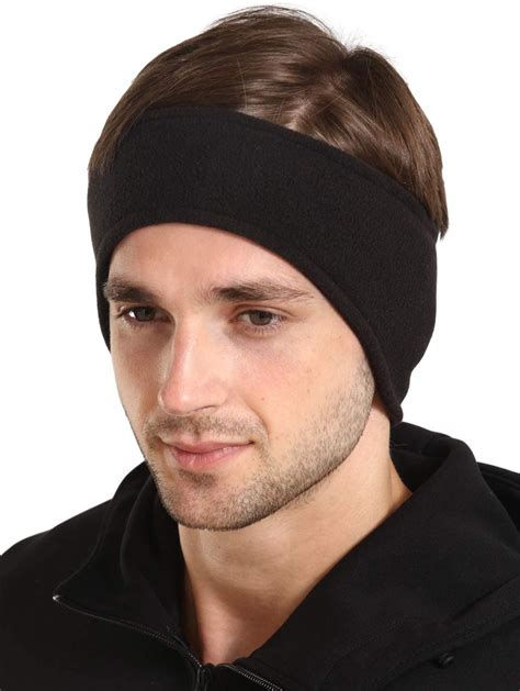 Ear Warmer Headband - Winter Fleece Ear Cover for Men & Women - Warm ...