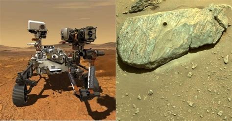 Detailed Pics Of NASA Perseverance Rover Drilling Hole In Martian Rock ...