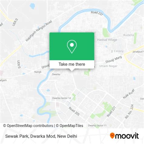 How to Get to Sewak Park, Dwarka Mod in Delhi by Bus or Metro?