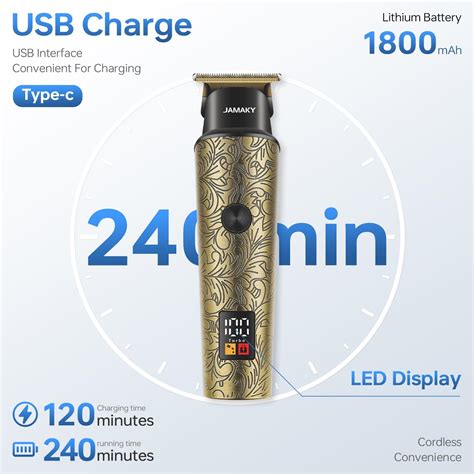 JAMAKY Mens Beard Trimmer Hair Trimmers for Cutting Hair India | Ubuy