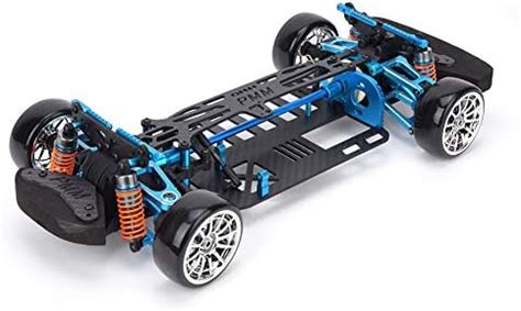 RC Car Frame Chassis, Carbon Fiber RC Wheelbase Frame Durable CNC ...