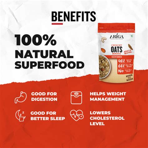 Buy Crunchy Oats 200g khatta Meetha Namkeen Online from Ariga Foods