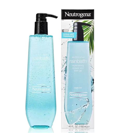 Neutrogena Rainbath Ocean Mist Shower & Bath Gel, 1.18L –Refreshing ...