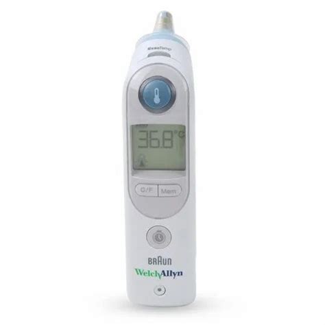 Clinical Digital Thermometer - Welch Allyn Braun ThermoScan PRO 6000 ...