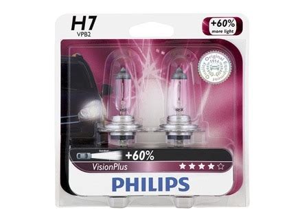 Philips H7 VisionPlus Bulbs | Tire Rack