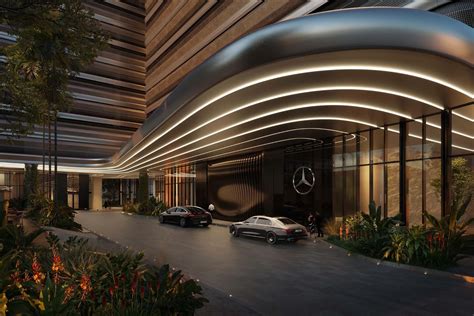 Mercedes Benz Places in Brickell Releases New Renderings During Miami Race Week - Miami Luxury Homes