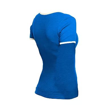 Women's New Era Royal New York Mets Throwback Lace Up T-Shirt