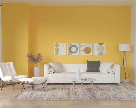 Best Yellow Paint Color for Living Room (18 Beautiful Options ...