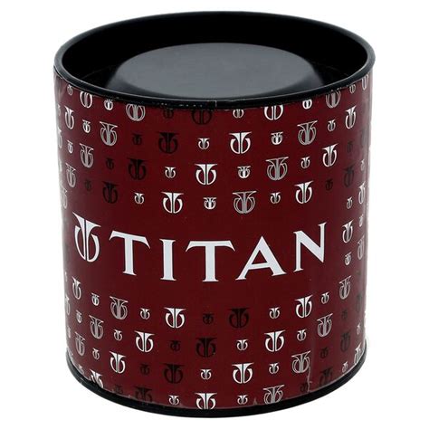 Buy Online Titan Quartz Analog Black Dial Stainless Steel Strap Watch ...