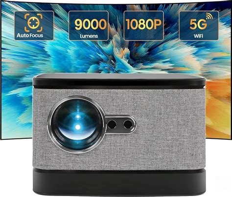 AUN HQ4 Auto Focus Projector for Home 4K Support, Native Full HD ...