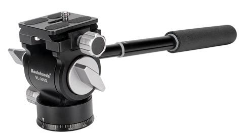 Buy Koolehaoda Tripod Fluid Head Compact Video Head Pan Tilt Head with ...