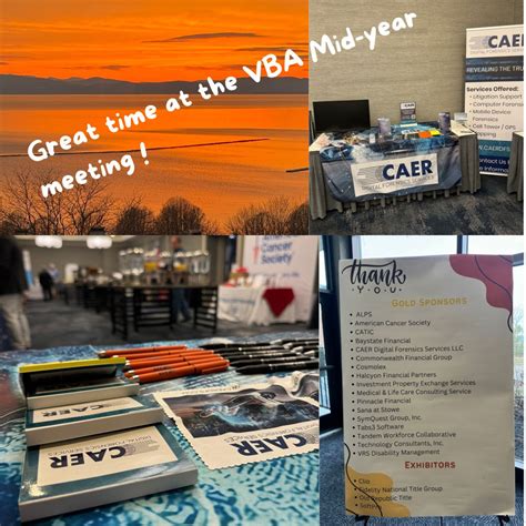 Thanks Vermont Bar Association, it was terrific event! | CAER Digital Forensics Services