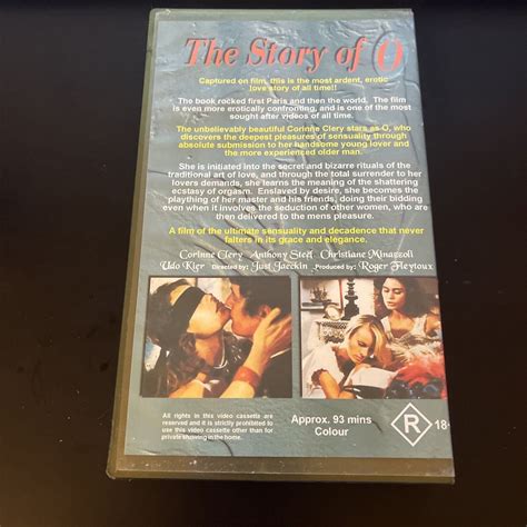 The Story of O (VHS, 1975) Corinne Cléry, Udo Kier PAL – Retro Unit