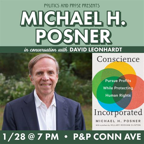 Michael Posner — Conscience Incorporated: Pursue Profits While ...