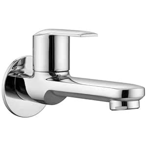 ALTON XNO5010 Brass Bib Cock Long Nose with Wall Flange | Bathroom Tap ...