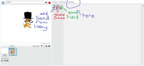 How to Add Sound and Script in Scratch 的图像结果