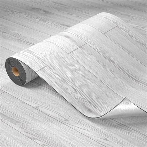 Oxdigi Peel and Stick Vinyl Flooring 2 Rolls 23"x 393"/128 Sq.Ft, Self ...