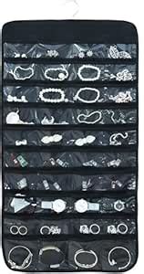 ASFUN Earring Organizer for Women | Hanging Jewellery Organiser with 48 ...