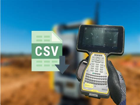 Trimble CSV File 的图像结果