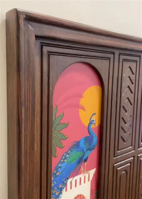 Shyam Saaj: Set of Two Wooden Wall Frames | Wall Decor – Decor By The Way