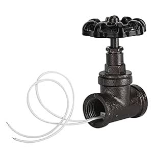 Light Valve, Practical Black Vintage Lamp Valve Easy Operation Simple ...