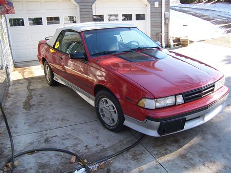 1988 CHEVROLET CAVALIER Z24 CONVERTIBLE - Classic Chevrolet Cavalier 1988 for sale