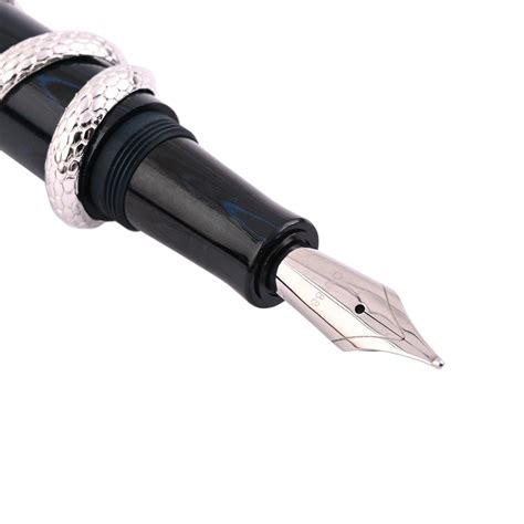 Opus 88 Zodiac Snake Fountain Pen - Black – Makoba
