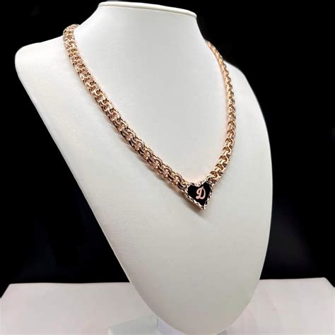 100Grams 10K Rose Gold Chino Link Chain – D'Oro Jewelers