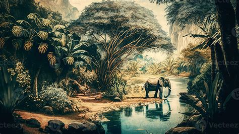 African Landscape Wallpaper