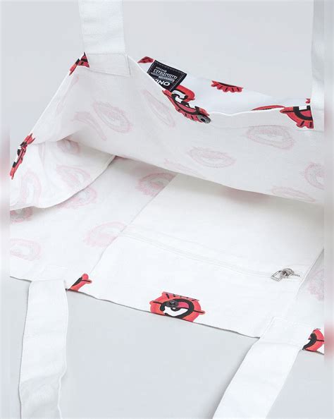 X MINIONS White Graphic Print Tote Bag | The Beach Company