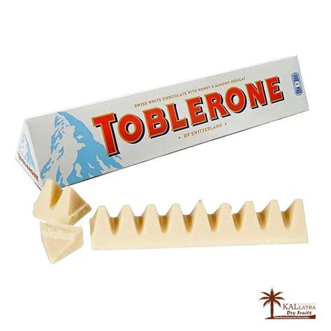 Toblerone White Chocolate, 100gms (Pack of 1) – Kallatra Dryfruits