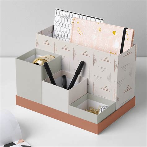 Cinnamon Desk Organizer