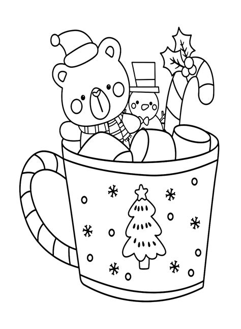 Free Crayola Coloring Pages Christmas