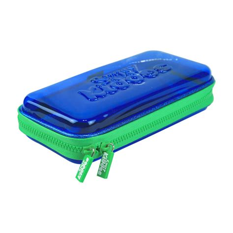 Buy Smily PVC Small Pencil Case (Blue) For School Kids Online in India ...