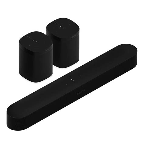 Buy Sonos Surround Set with Beam (Gen 2) and Pair of One Wireless Smart ...