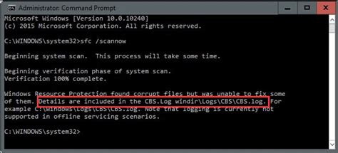 Image result for CBS Log File Repair