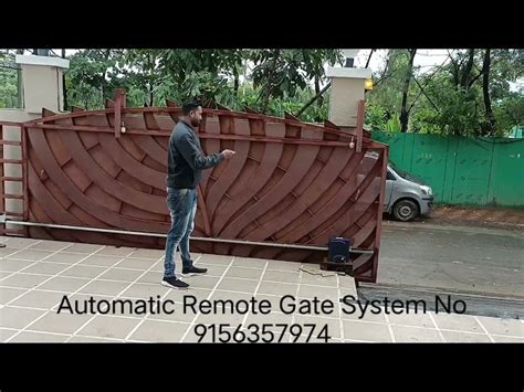 Mobile Operated Automatic Gate - Automatic Sliding Gate Operator ...