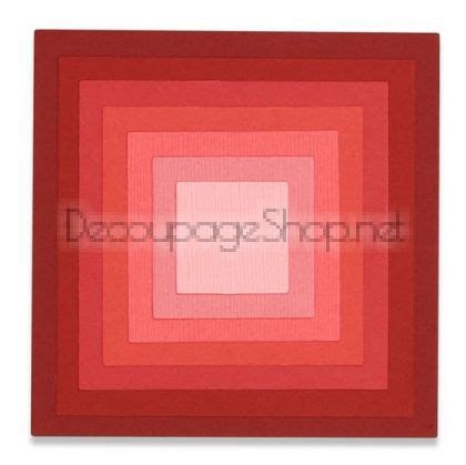 SIZZIX FRAMELITS ЩАНЦИ ЗА ИЗРЯЗВАНЕ - SQUARE FRAMES