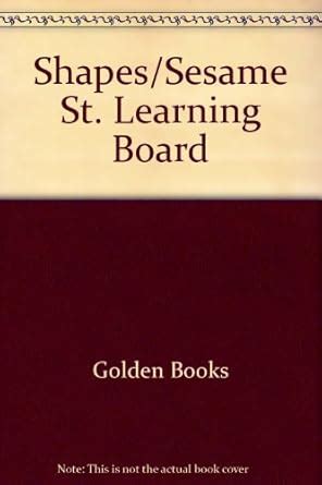 Buy Shapes/Sesame St. Learning Board Book Online at Low Prices in India ...