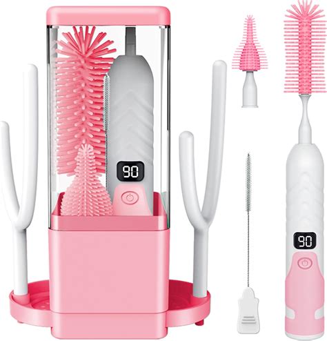 Amazon.com: Electric Bottle Brush Cleaner,Electric Baby Bottle Brush ...