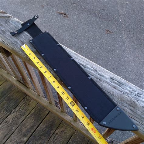 Cold Steel Machete Sheath 18 Inch Black Cordura Nylon Construction CSSC97AM18 | #4559516524