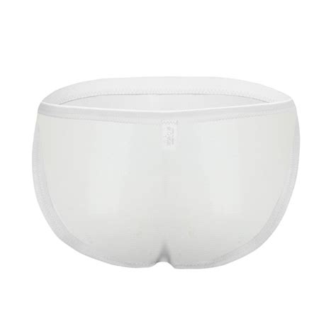 Bruchi Club Men Transparent Briefs In India White – Bruchiclub