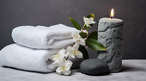 St. Regis bath towels Aesthetic Background Minimalist Background