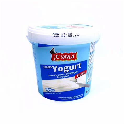 Yayla Yoghurt (Suzme Yogurt) 1x1KG – Bayram Group