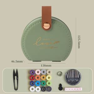Tusmad Mini Travel Sewing Kits, Luxury Portable Sewing Repair Set with ...
