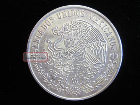1978 Mexico 100 Pesos Silver Foreign Coin Cien Hundred Pesos Morelos