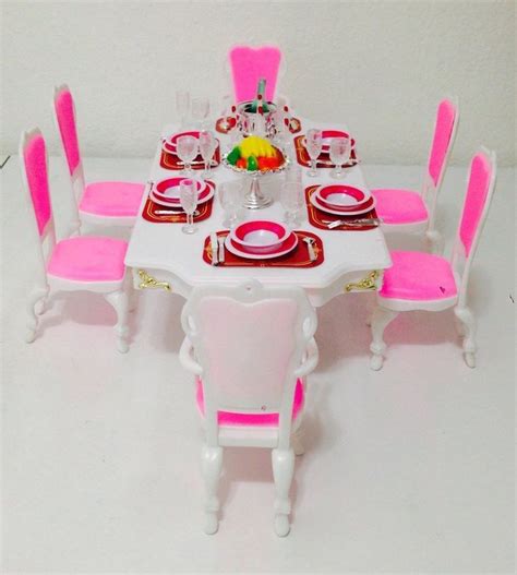 barbie dining room set