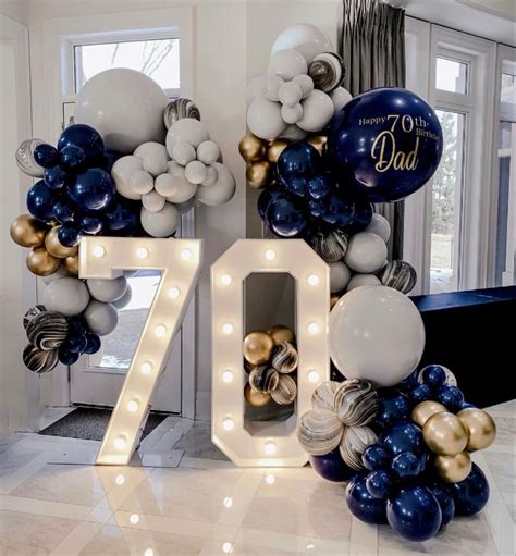 70th Birthday Ideas For Mom, 60th Birthday Balloons, 50th Birthday ...